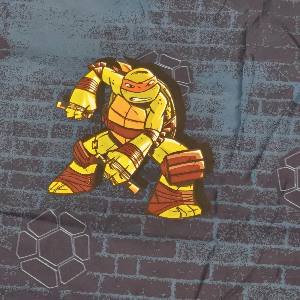 2 Teenage Mutant Ninja Turtles TMNT Curtain Panels 42x64